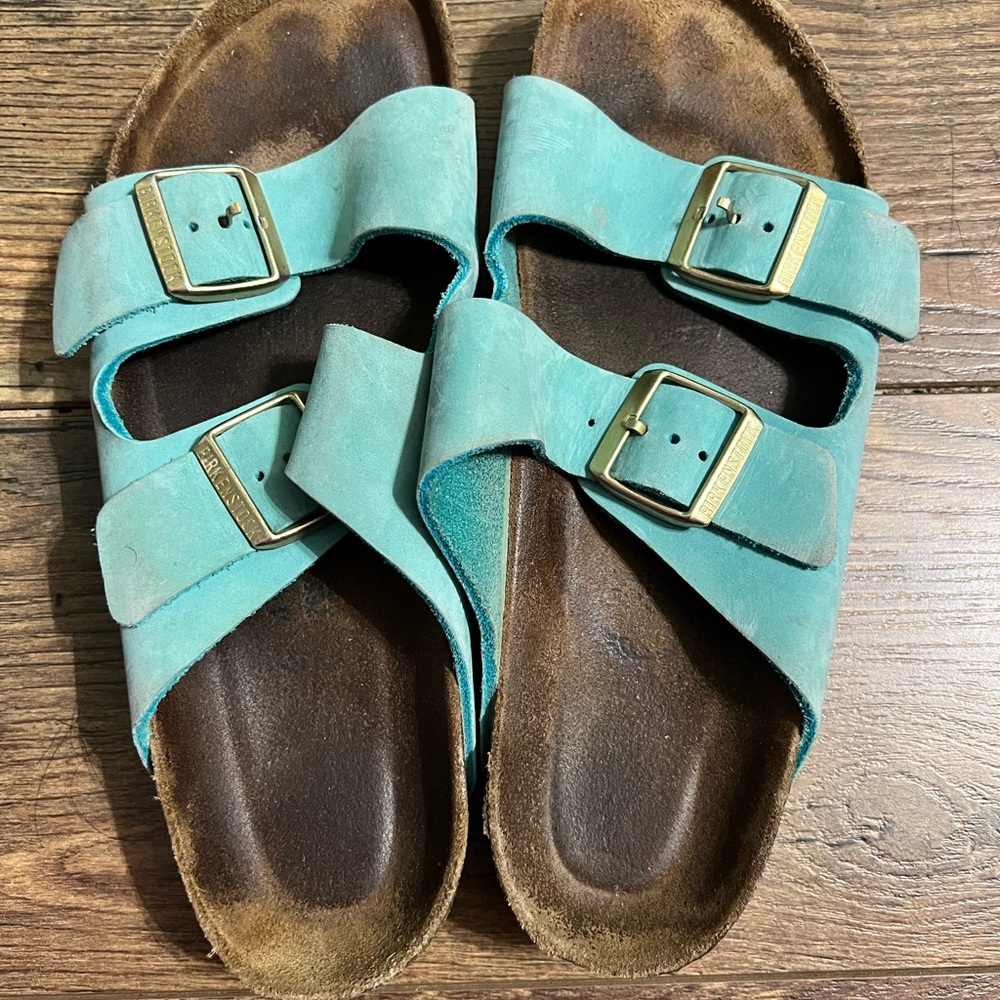 Birkenstock Turquoise Sandals